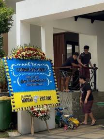 EVOS Fams Kirimkan Papan Bunga Ke Peserta MPL Season 8