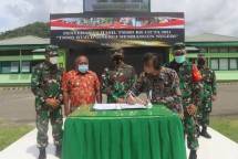 Program TMMD Ke-112 di Wilayah Kodam XVII Cenderawasih Papua Ditutup