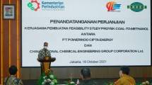 Menperin Agus Siap Tarik Rencana Investasi Industri Coal to Methanol
