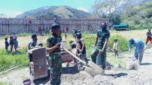 Satgas Yonif RK 751/VJS Yahukimo Papua