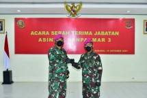 Putra Batak Kolonel Marinir Rivelson Saragih Resmi Jabat Asisten Intelejen Danpasmar 3
