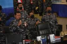 Dankormar Mayjen Suhartono dan KASAL Laksamana Yudo Tinjau TFG Latihan Amfibi 2021