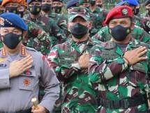 Danrem 174 Merauke Brigjen Bangun Dampingi Kunker Panglima TNI dan Kapolri di Mimika 