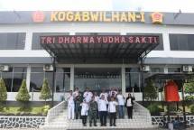 Pangkogabwilhan I Terima Kunjungan Kerja INAMPA di Makogabwilhan 