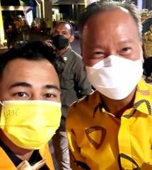 Menperin Agus Gumiwang Kartasasmita dan Raffi Ahmad