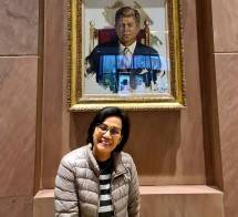 Sri Mulyani di Harvard