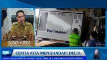 Diskusi virtual Forum Merdeka Barat 9 (FMB9) bertajuk "Cerita Kita Menghadapi Delta" pada Senin (25/10/2021). 