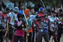 Atlet Panahan Yonif 3 Marinir 
