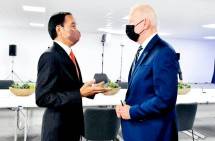 Presiden Jokowi dan Presiden Jow Bidden