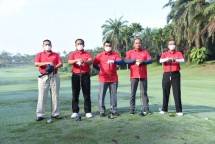 Sambut HUT ke 76 Korps Marinir, Dankormar Mayjen Mar Suhartono Adakan Fun Golf Competition the Commander