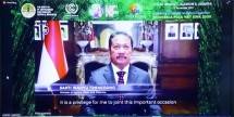 Menteri Kelautan dan Perikanan Sakti Wahyu Trenggono didaulat menyampaikan pidato kunci pada acara High-level Dialogue (HLD)