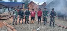 Satgas Pamrahwan Yonif RK 751/VJS Kunjungi Tokoh Agama