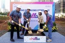 Keppel Land dan Inhype Group Lakukan Peletakan Batu Pertama Chillax