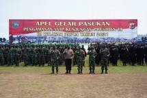 Pangdam XVII/Cenderawasih dan Kapolda Papua Pimpin Apel Gelar Pasukan Pengamanan 