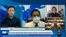 Mekar satria Utama dalam diskusi virtual Forum Merdeka Barat 9 (FMB9) bertema KTT G20: Kejelasan Arah Pajak Global untuk Indonesia, Senin (15/11/2021). 