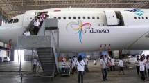 Ilustrasi: Hanggar Maskapai Garuda Indonesia