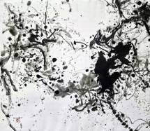 &ldquo;Ink Transform&rdquo; Perjalanan Kreativitas Seniman Guo Peng dalam Asimilasi Seni Tradisional dan Modern