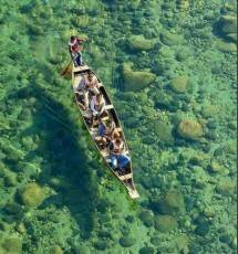 Sungai Umngot, Sungai Terbersih di India (Foto: Twitter/@MoJSDoWRRDGR)