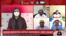 Dialog Produktif Media Center Forum Merdeka Barat 9 (FMB 9) - KPCPEN dengan tema Vaksin Booster untuk Indonesia Lebih Sehat, Kamis (18/11/2021). 
