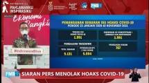 Juru Bicara Kementerian Komunikasi dan Informatika (Kominfo) Dedy Permadi mengungkapkan catatan Kantor Berita Aljazeera terkait Hoaks COVID-19