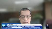 Sekretaris Direktorat Jenderal Energi Baru Terbarukan dan Konservasi Energi (EBTKE) Kementerian Energi dan Sumber Daya Mineral (ESDM) Sahid Junaidi saat diskusi virtual Forum Merdeka Barat 9 (FMB9) bertajuk Presidensi G20: EBT Indonesia Menuju Net Zero Emission 2060, Senin (22/11/2021). 