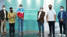 Mohamad Ramzy - Komisaris Utama LinkAja, Zainut Tauhid Sa&rsquo;adi - Wakil Menteri Agama RI, Wibawa Prasetyawan - Direktur Marketing LinkAja, Achmad Syafii - Direktur Information Technology & Operations PT Bank Syariah Indonesia Tbk, Kartika Wirjoatmodjo - Wakil Menteri BUMN II RI, Hery Gunardi - Direktur Utama PT Bank Syariah Indonesia Tbk 