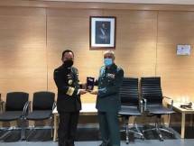 Kepala Bakamla RI Kunjungan ke Mabes Coastal and Maritime Guarda Civil Spanyol