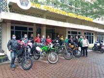 Ketua Panitia JKW-PWI Dar Edi Yoga Lepas Keberangkatan Motoris Jelajah Lancar tanpa Hambatan