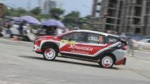 Rifat Sungkar geber Xpander AP4 di ajang Sprint Rally 2021