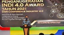 Menteri Perindustrian Agus Gumiwang Kartasasmita 
