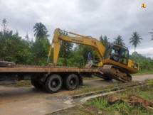 Sejumlah Alat Berat untuk Tanggap Darurat Bencana Erupsi Gunung Semeru di Lumajang
