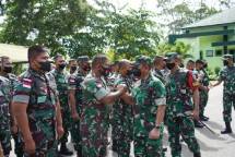 Prajurit Kodam XVII Cendrawasih Papua