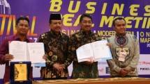 Smesco Business Festival 2017 resmi dibuka oleh Sekretaris Kementerian Koperasi dan UKM Agus Muharram, pada Selasa (18/7/2017)