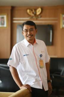 Direktur Utama PT Sang Hyang Seri (Persero) Maryono Setelah dilakukan akta penggabungan PT Pertani (Persero) ke dalam PT Sang Hyang Seri (Persero) yang dilakukan pada Kamis (12/2/2021). 