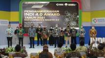 Penganugerahan INDI 4.0 Kemenperin kepada PT Jababeka Tbk