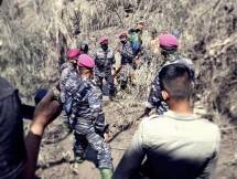 Satgas TNI AL Temukan Jenazah Korban Erupsi Semeru Lumajang