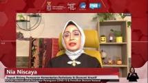 Dialog Produktif dari Media Center Forum Merdeka Barat 9 (FMB9) - KPCPEN, bertajuk Staycation, Liburan Aman Saat Pandemi pada Kamis (9/12/2021), Deputi Bidang Pemasaran Kementerian Pariwisata dan Ekonomi Kreatif, Nia Niscaya 