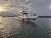 Patroli Malam KN. Ular Laut - 405 Bakamla RI Usir Kapal Yunani 