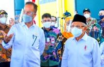 Menperin Agus bersama Wapres Maaruf Amin