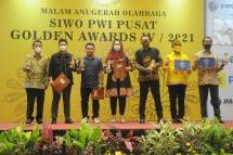 Golden Award IV Malam Anugerah Olahraga Siwo PWI 2021