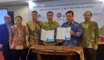 PT Starindo Kapital Indonesia Teken MoU dengan Best Western International Indonesia sebagai operator hotel di Bekasi, Rabu (19/7) Foto: Fadli Industry.co.id