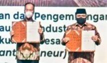 Menperin Agus dan Menag Yaqut Kolaborasi Bangun Kewirausahawan di Pondok Pesantren