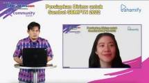 Diskusi secara daring Pahamify