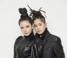 DuoCewwk Cantik Black Champagne Mita dan Citra 