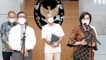 Satgas BLBI Menkeu Sri Mulyani dan Menkopolhukan Mahfud MD