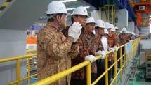 Menperin tinjau pabrik baja krakatau osaka steel (dok-kemenperin)