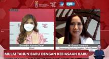 Dialog Produktif Media Center Forum Merdeka Barat 9 (FMB9) &ndash; KPCPEN, bertema &ldquo;Mulai Tahun Baru dengan Kebiasaan Baru&rdquo;, Selasa (28/12/2021).
