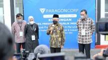 Wapres Ma'ruf Amin kunjungi pabrik Paragon 