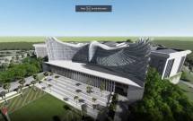 Pradesain Istana Negara berlambang burung Garuda di Ibu Kota Negara (IKN) karya seniman I Nyoman Nuarta - Twitter