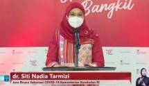 Nadia dalam Siaran Pers dari Media Center Forum Merdeka Barat 9 (FMB9) &ndash; KPCPEN, Rabu (29/12/2021).